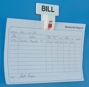Magnetic Paper Holder